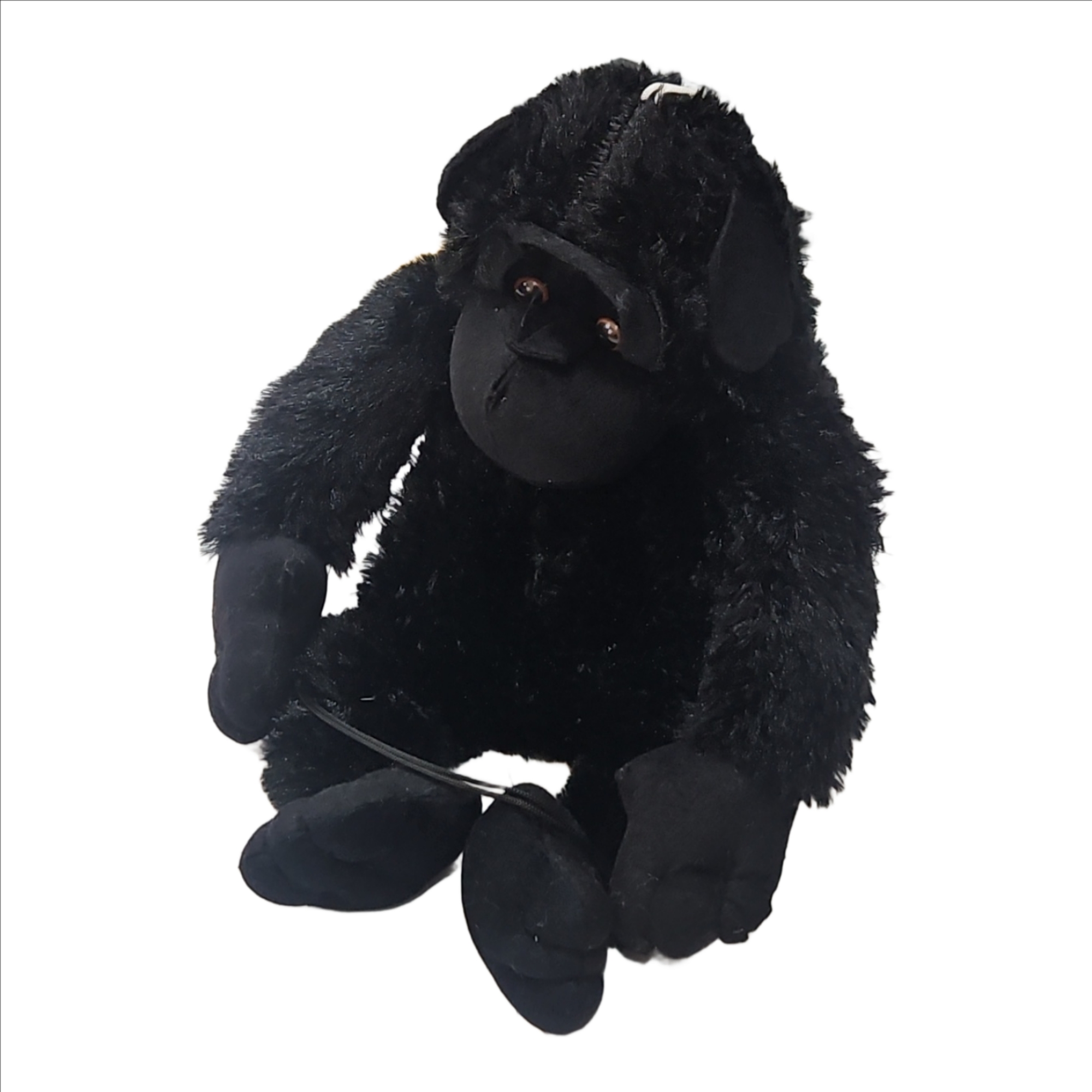 Black Gorilla Soft Toy – 24cm Plush Animal Toy for Kids & Gifting