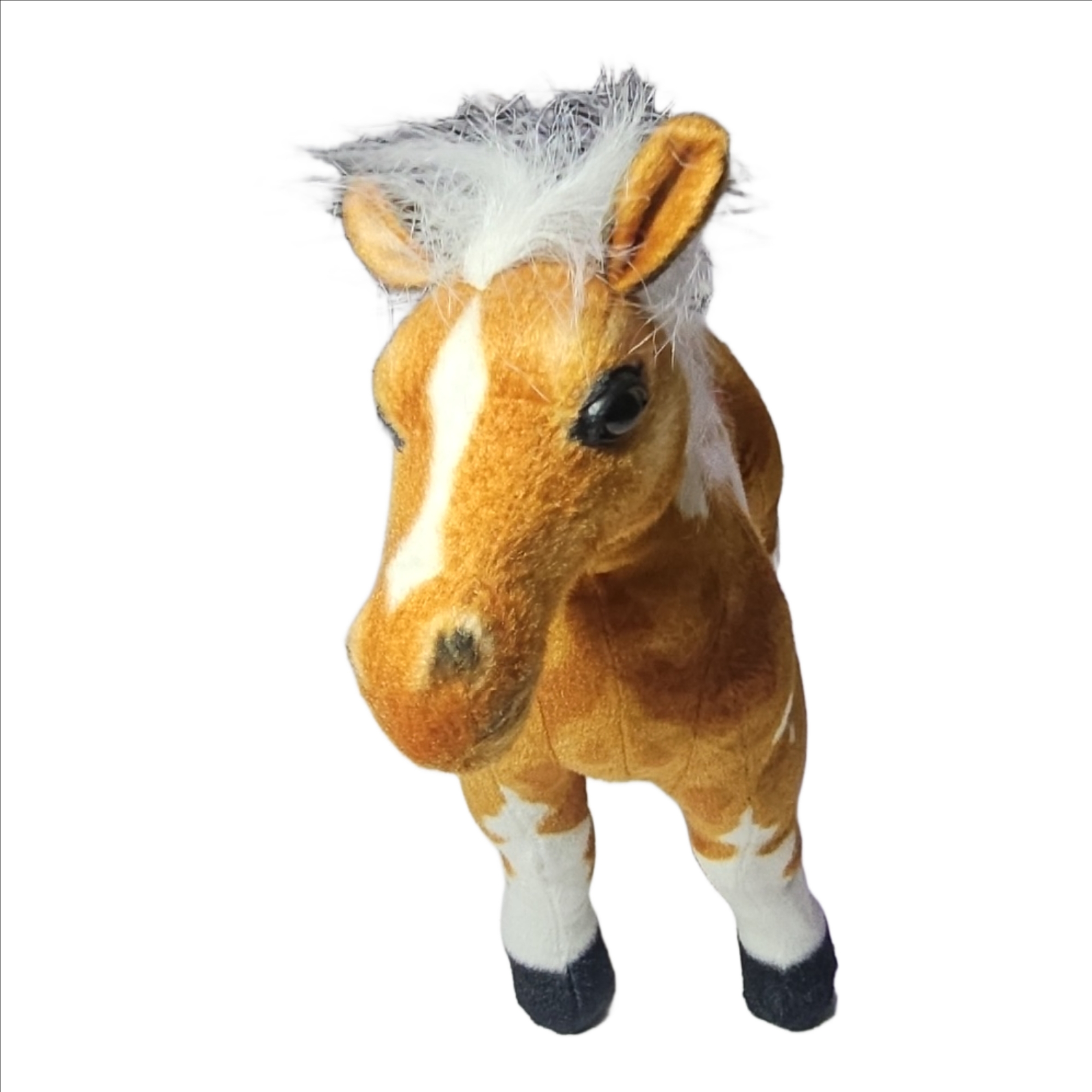 Soft Horse Toy – 40cm | Plush Animal Doll for Kids & Gifting