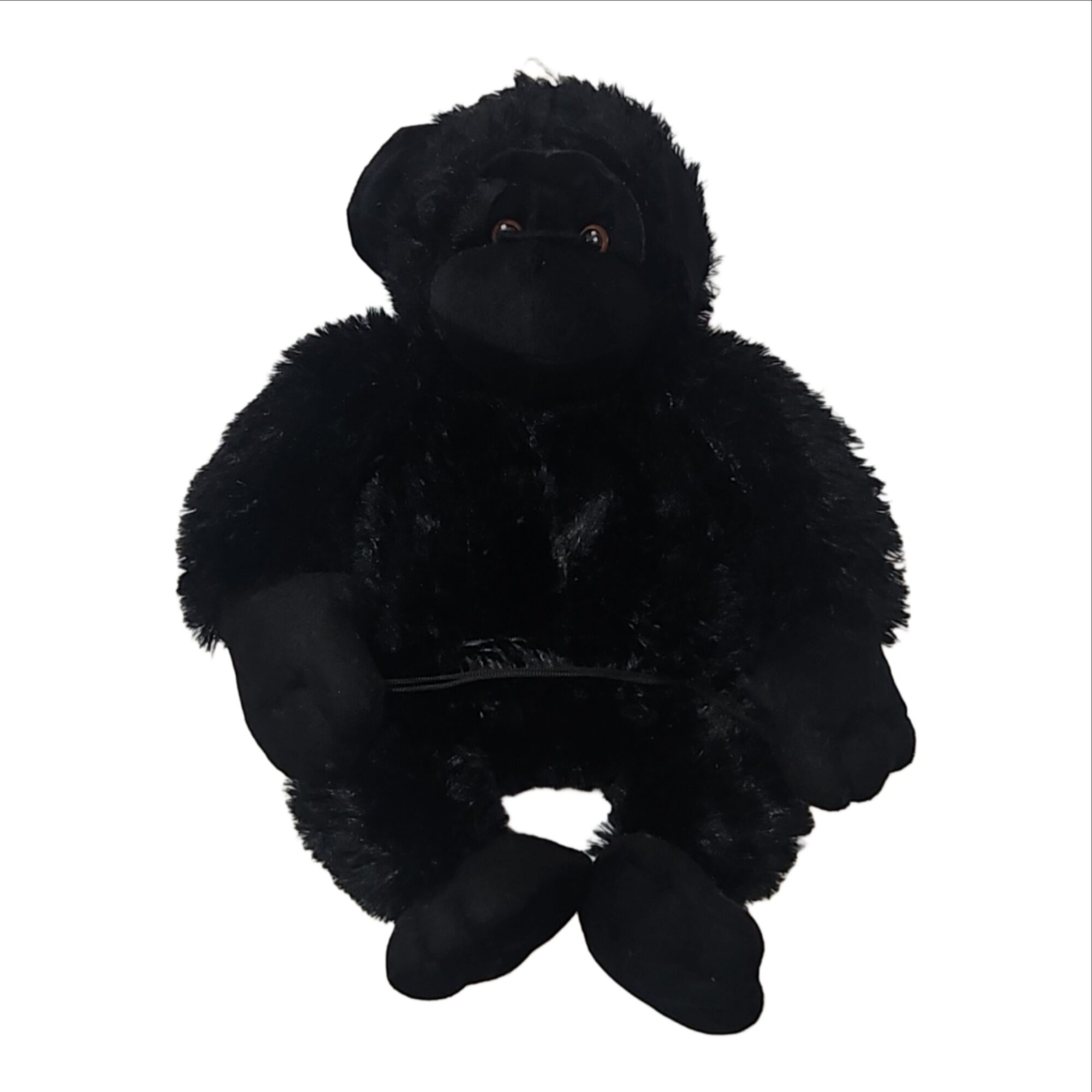 Black Gorilla Soft Toy – 24cm Plush Animal Toy for Kids & Gifting - Image 2