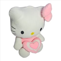 Adorable White Cat Soft Toy – 45cm Plush Stuffed Animal for Kids & Gifts