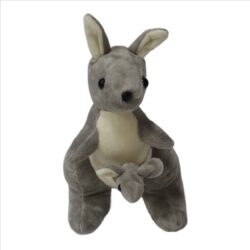 Kangaroo Soft Toy – 30cm | Cute & Cuddly Plush with Pouch for Kids & Gifting