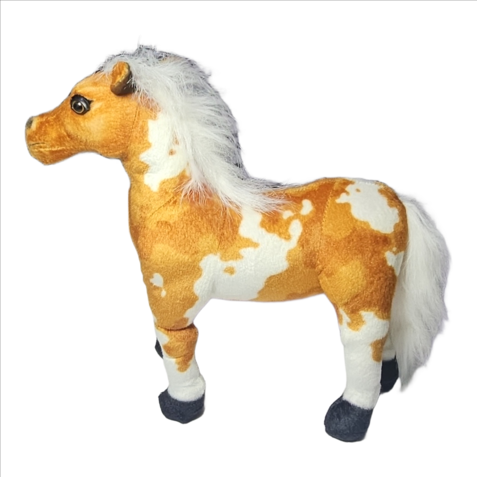 Soft Horse Toy – 40cm | Plush Animal Doll for Kids & Gifting - Image 4