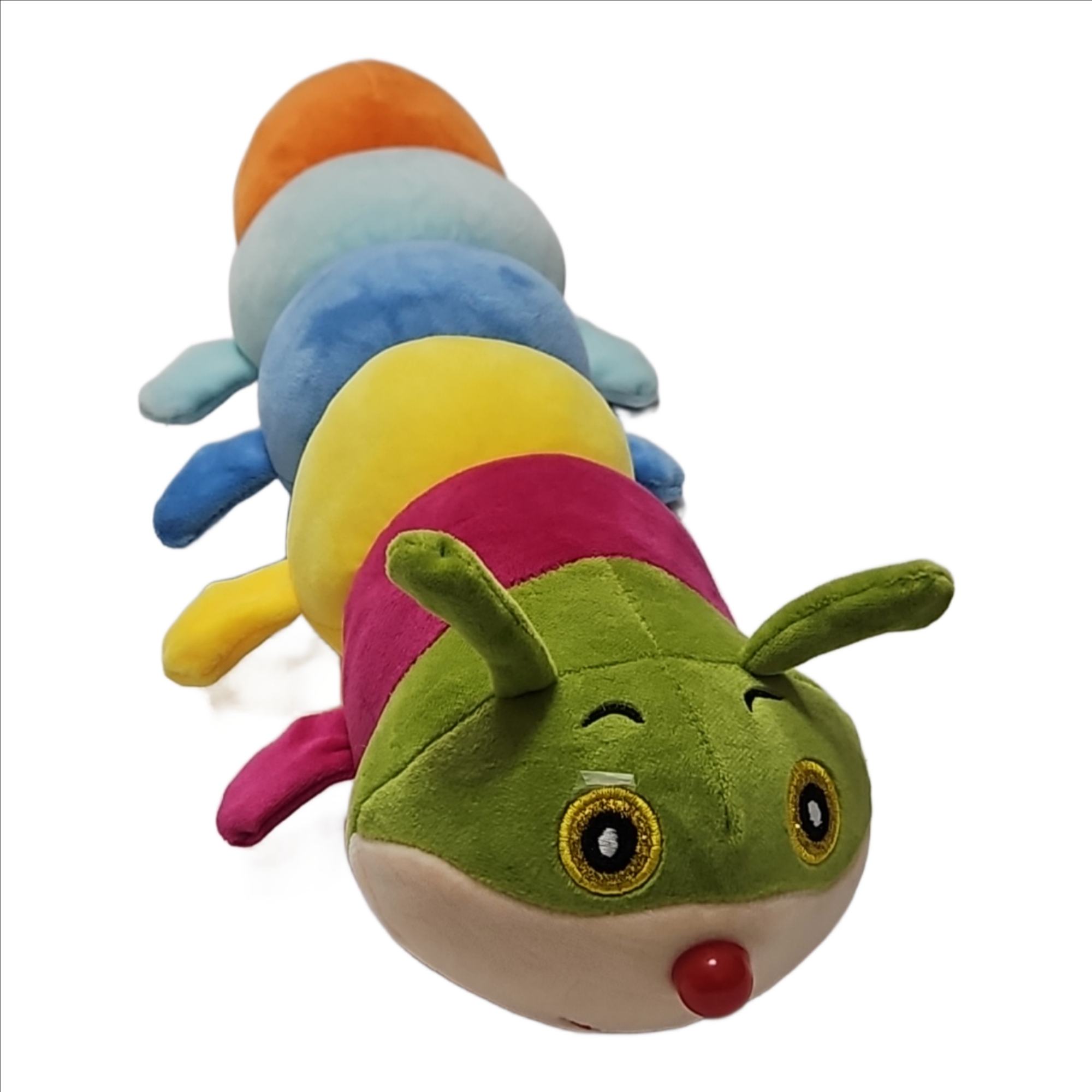 Caterpillar Soft Toy – 40cm | Colorful & Cuddly Plush Worm for Kids & Gifting