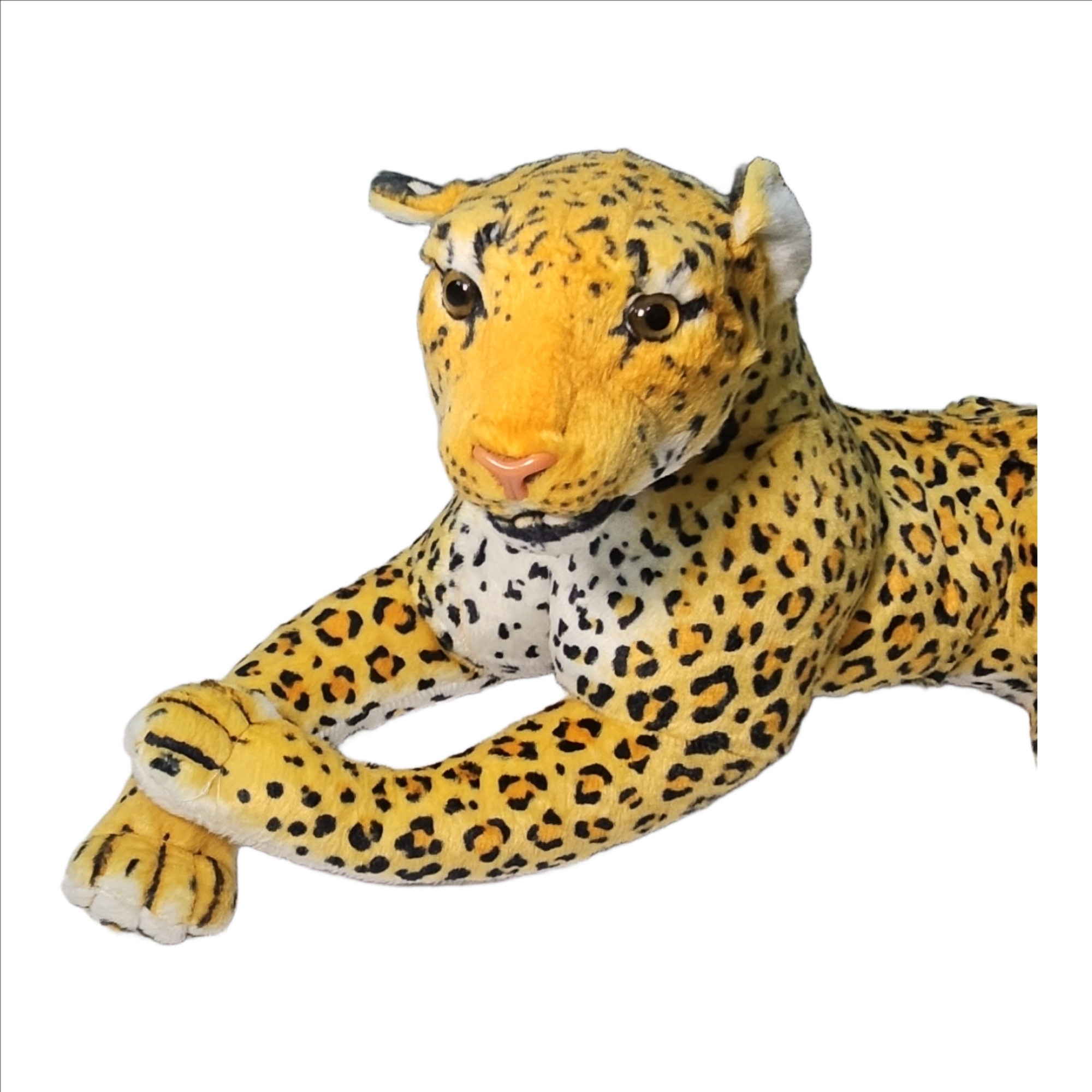 Cheetah Soft Toy – 65cm | Cute & Cuddly Plush Jungle Animal for Kids & Gifting - Image 3