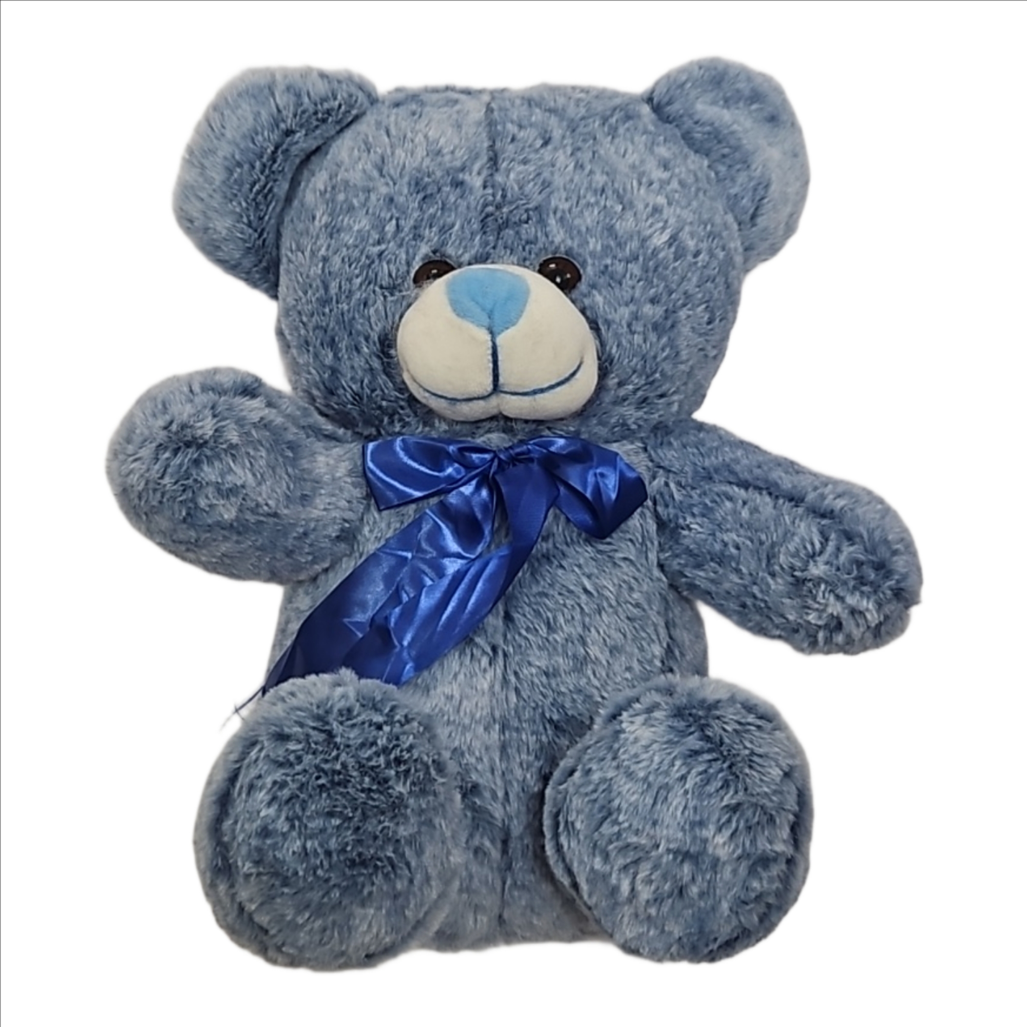 Teddy Bear Double Shade Soft Toy – 35cm Plush Stuffed Animal (Assorted Colors)