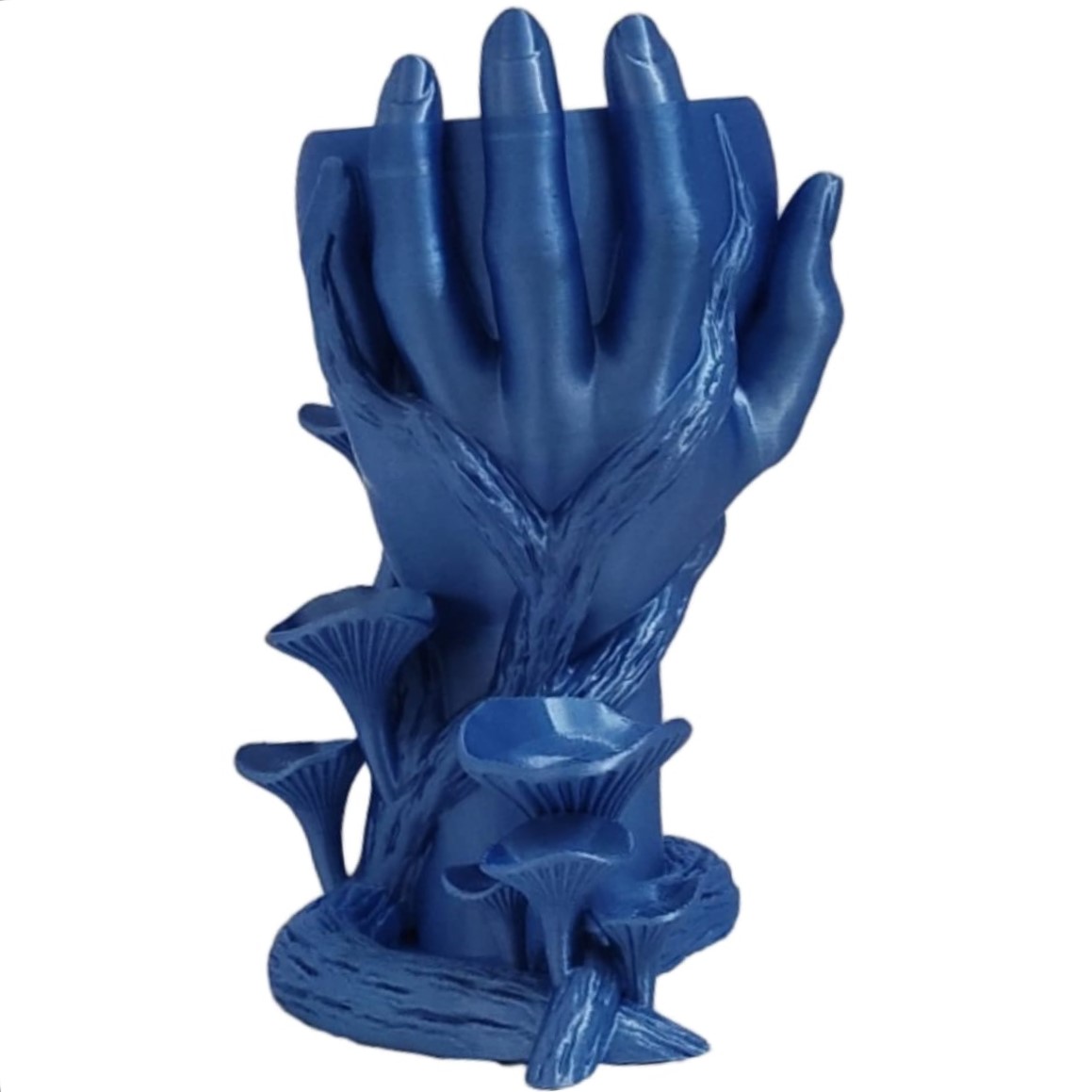 🌿 17cm Hand-Shaped 3D Vase – Modern Decorative Showpiece