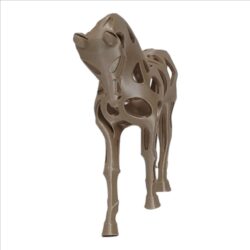 🐎 3D-Printed Horse Decor Unit – 28cm | Elegant Tabletop Sculpture for Home & Office