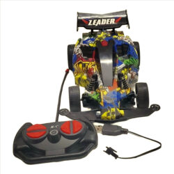 Graffiti F1 RC – High-Speed Formula 1 Remote Control Car with LED Lights, 2.4GHz Controller & Rechargeable Battery