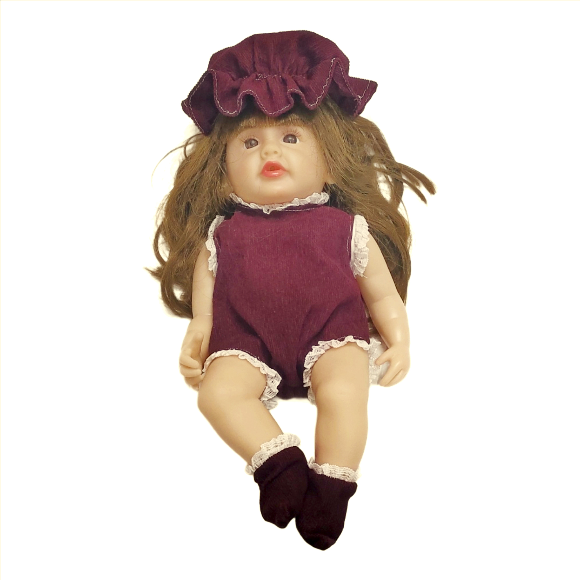 Silicon Doll Small – Soft Realistic Baby Doll Toy | Flexible Silicone Body, Adorable Gift for Kids & Collectors