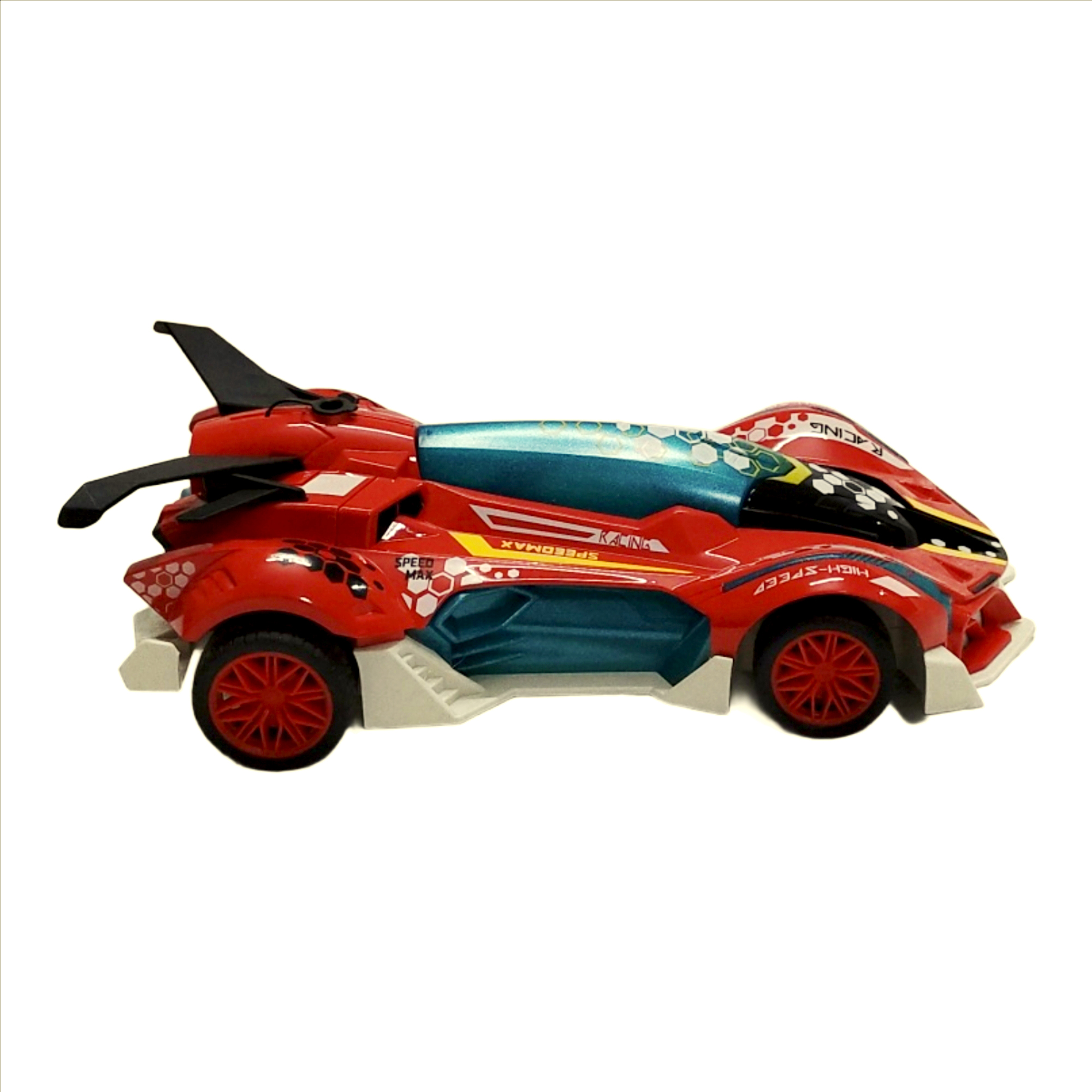 RC Sports Lift Stunt – 360° Rotating Remote Control Car with Lift Function, LED Lights & 2.4GHz Controller - Image 3