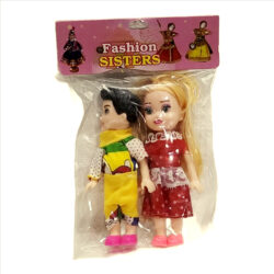 Brother Sister Pair Soft Toy – Cute Sibling Doll Set | Adorable Plush Toys for Kids & Gifting