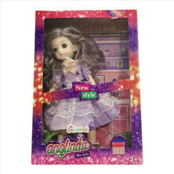 Grey Hair Korean Doll – Elegant Korean Fashion Doll | Stylish Collectible Doll Toy for Kids & Gifting