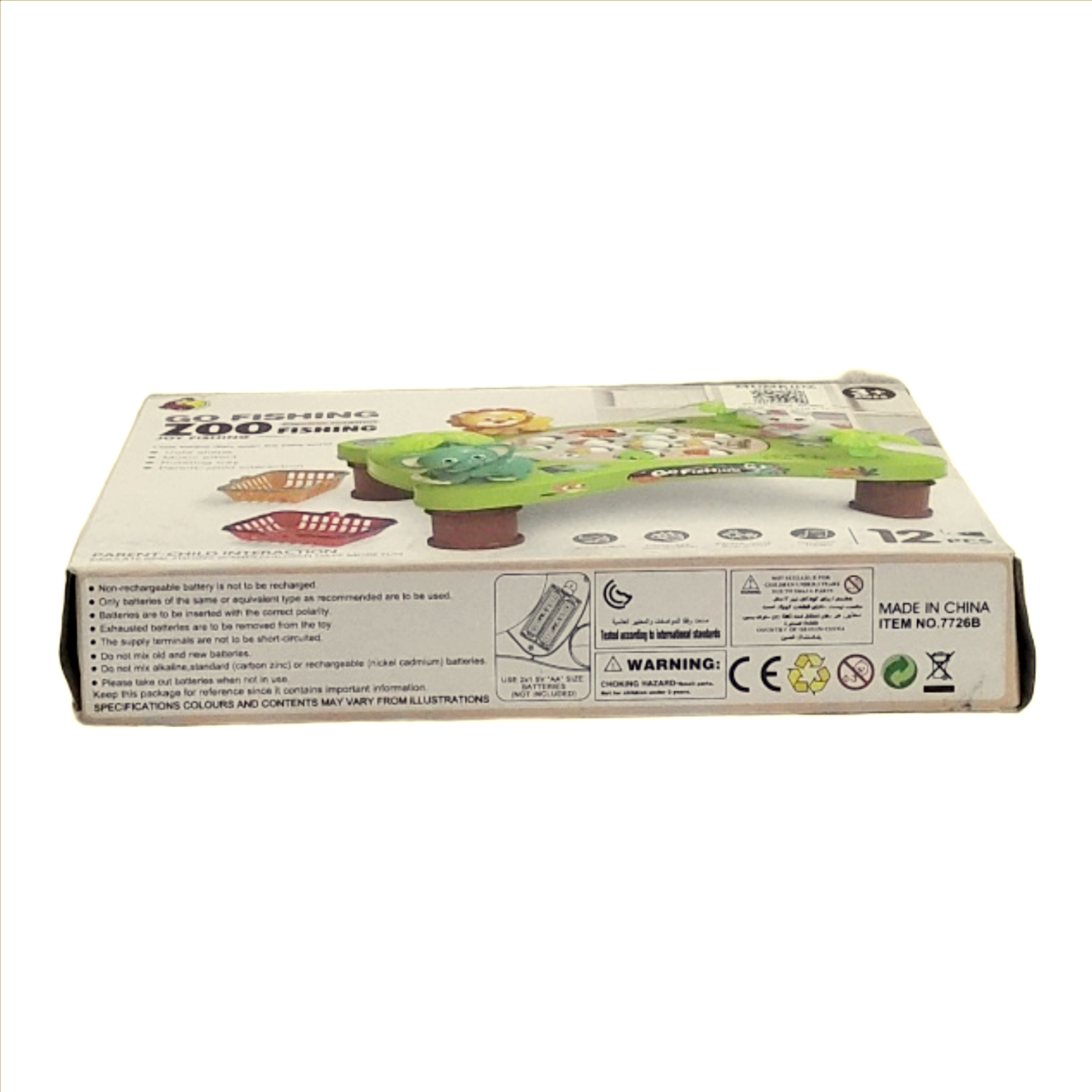 Zoo Fishing Table β Magnetic Fishing Toy Set with Water Play | Educational Animal Fishing Game for Kids - Image 2