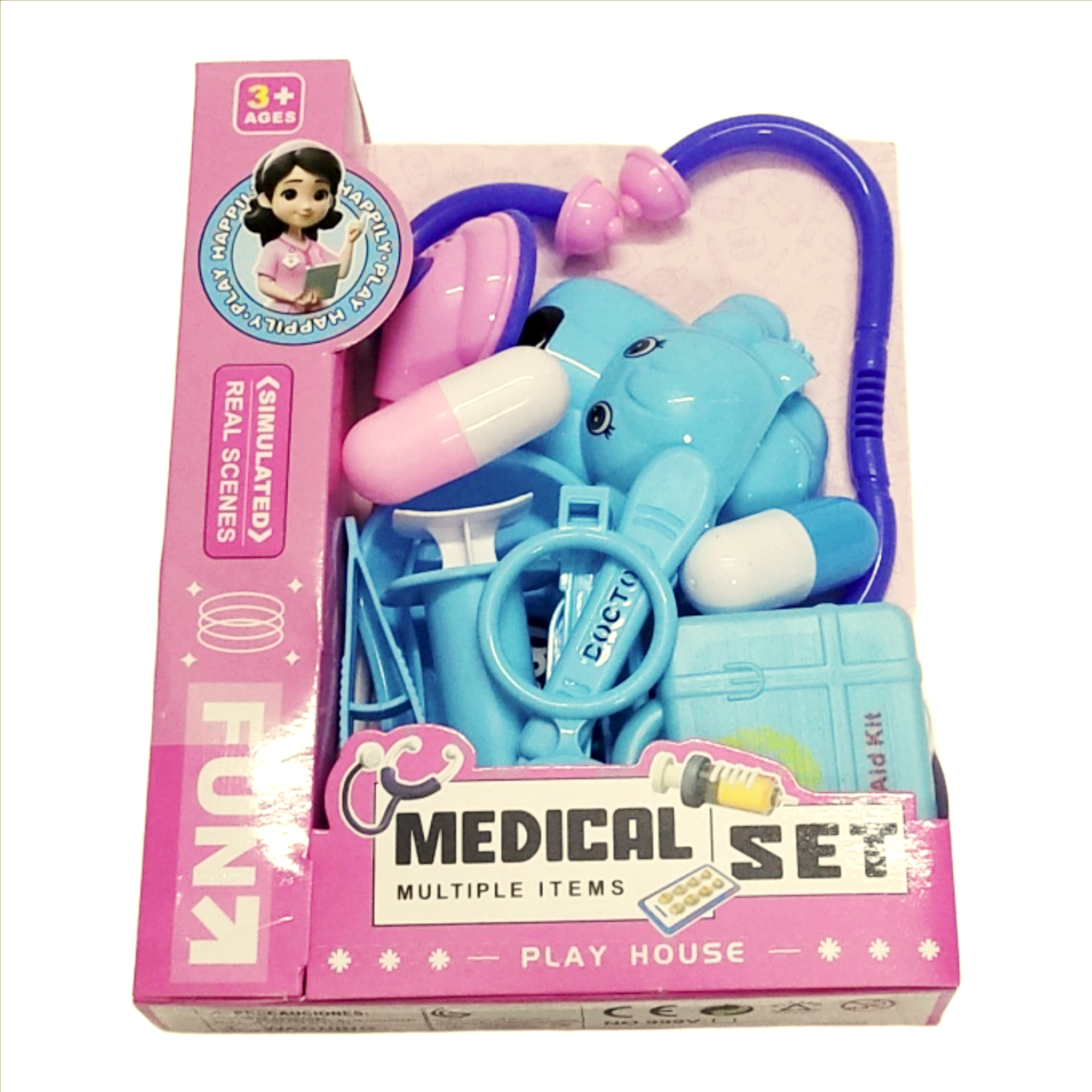 Doctor Play Set for Kids – Complete Medical Kit with Tools & Carry Case | Educational Role Play Toy for Boys & Girls