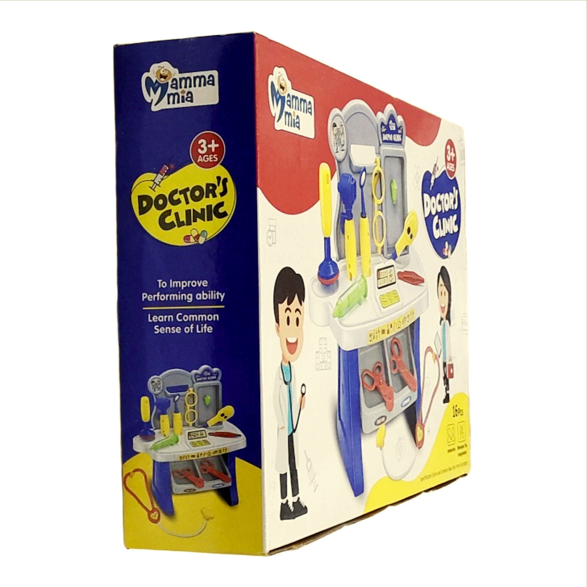 Doctor Clinic – Pretend Play Medical Set for Kids with Tools, Table & Accessories | Educational Role Play Toy - Image 3