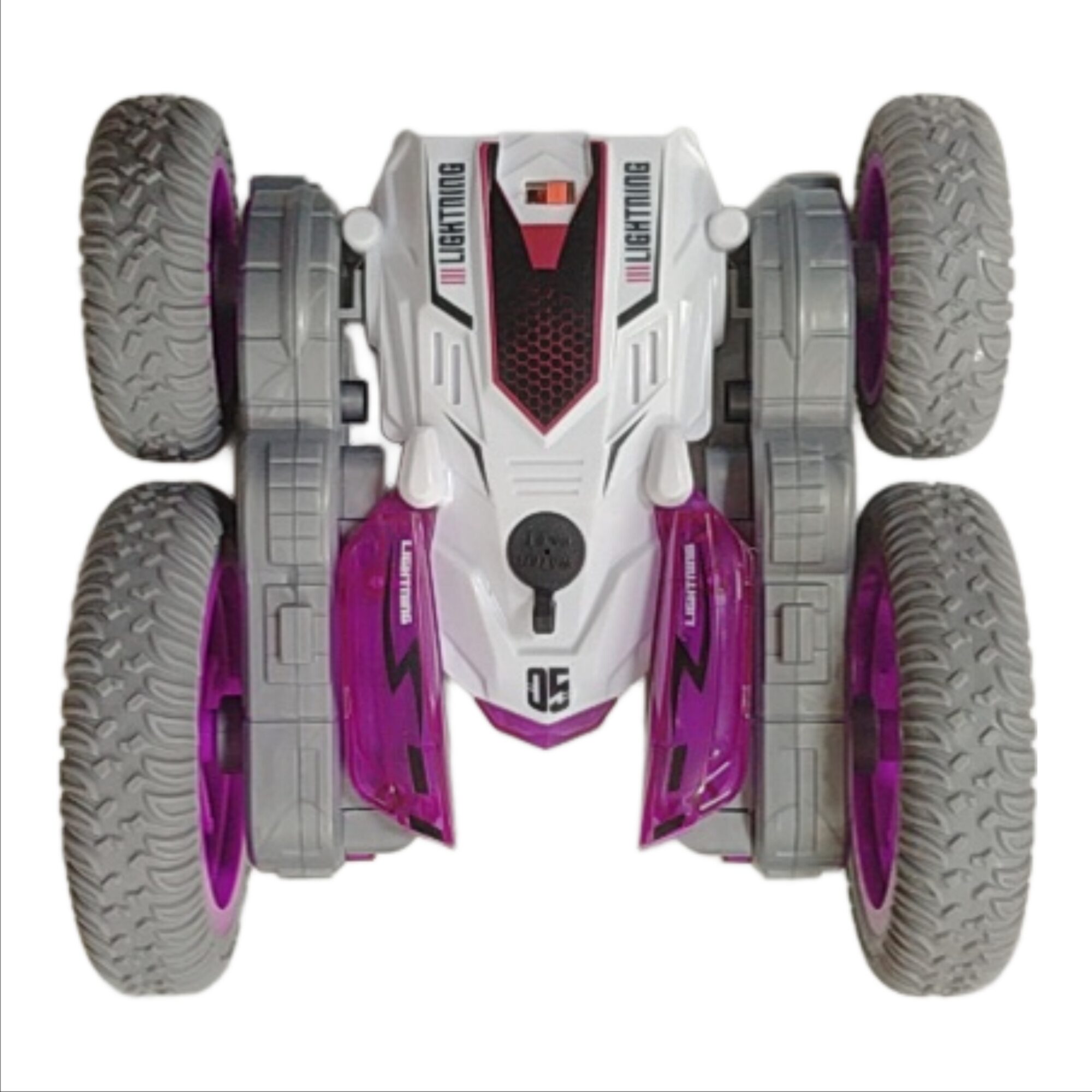 Stunt and Dance Car – 360° Rotating RC Car with Lights & Music | Rechargeable Remote Control Stunt Car for Kids