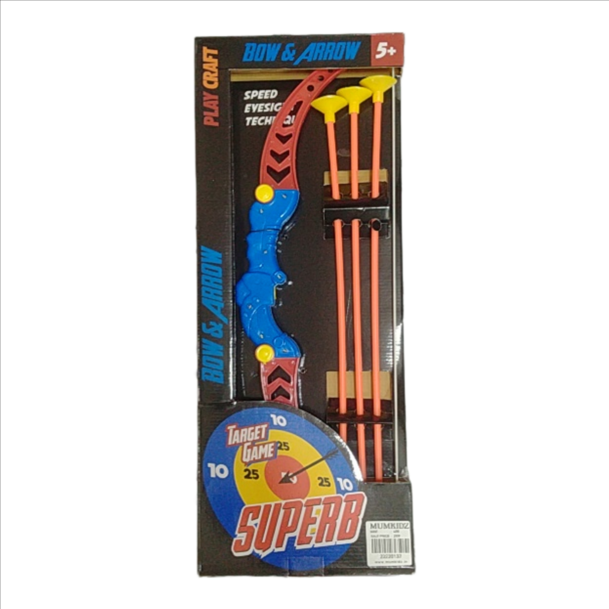 Bow and Arrows Superb β Kids Archery Shooting Set | Safe Target Practice Toy with Suction Arrows & Bow