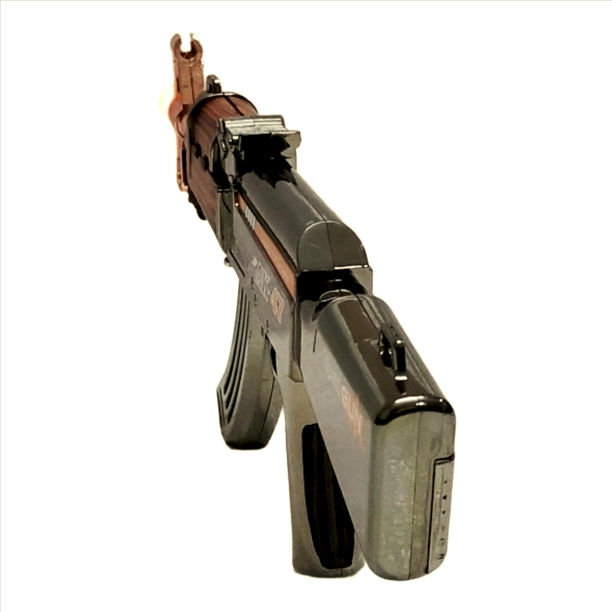 AK47 Metallic Gun Toy – Metallic Finish Rechargeable Gel/Soft-Bead Blaster | Detachable Mag, Realistic Look (Toy Safe) - Image 2
