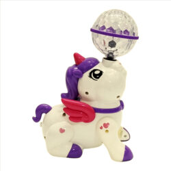 Rotating Horse Toy – Musical Carousel Toy with Lights & Music | Spinning Horse Ride Toy for Kids