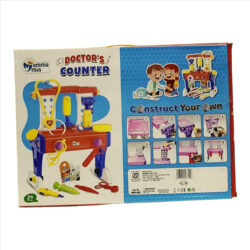 Doctor Counter – Pretend Play Medical Set for Kids with Tools & Counter Table | Educational Doctor Role Play Toy