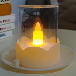 Latin Candle Battery Powered LED Set – Flameless Decorative Candles with Realistic Flickering Light for Home Décor & Gifting