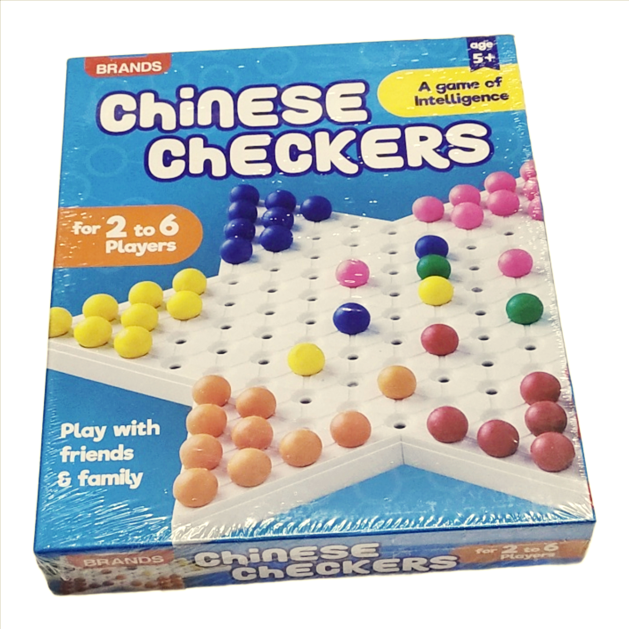 Chinese Checkers – Classic Strategy Board Game for Kids & Adults | 6-Player Family Fun Game with Wooden Board & Marbles - Image 3