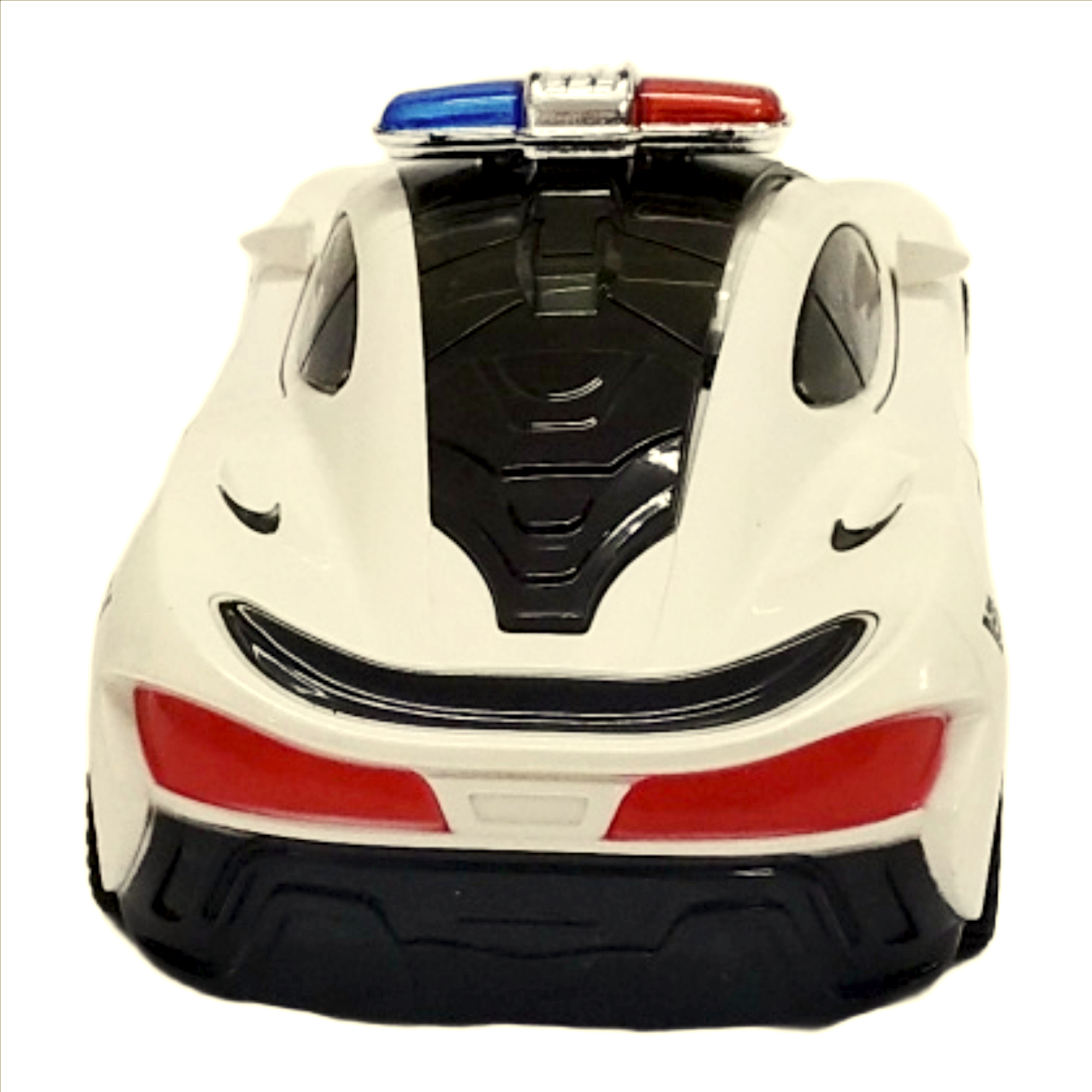 Police Car 3D Light – Musical Flashing Police Car Toy with Lights & Sound | Bump and Go Action Vehicle for Kids - Image 2