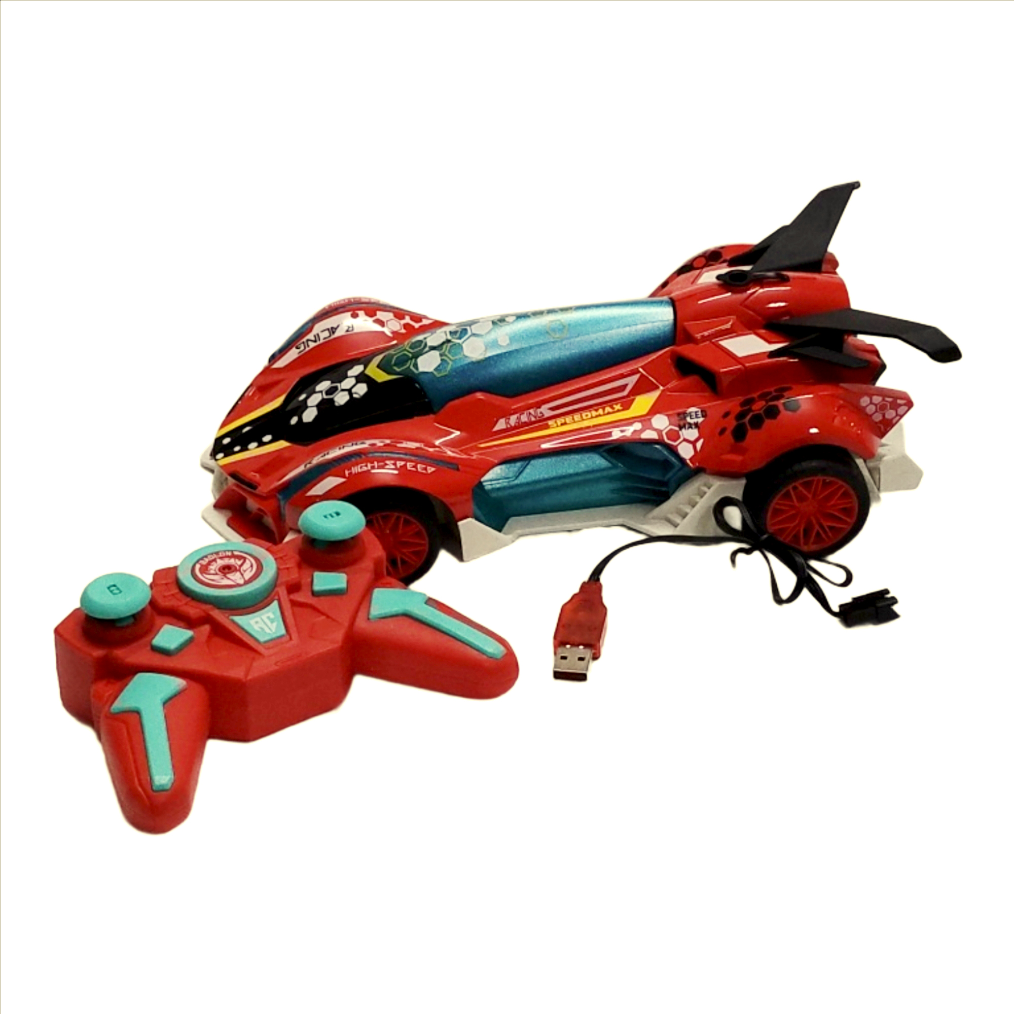 RC Sports Lift Stunt – 360° Rotating Remote Control Car with Lift Function, LED Lights & 2.4GHz Controller - Image 4