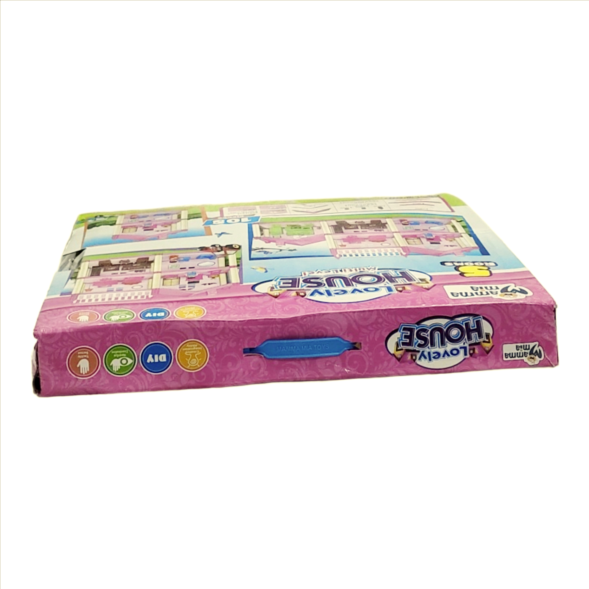 Lovely House Big – Large Dollhouse Playset for Kids with Furniture & Accessories | Pretend Play Dream Home Toy - Image 4