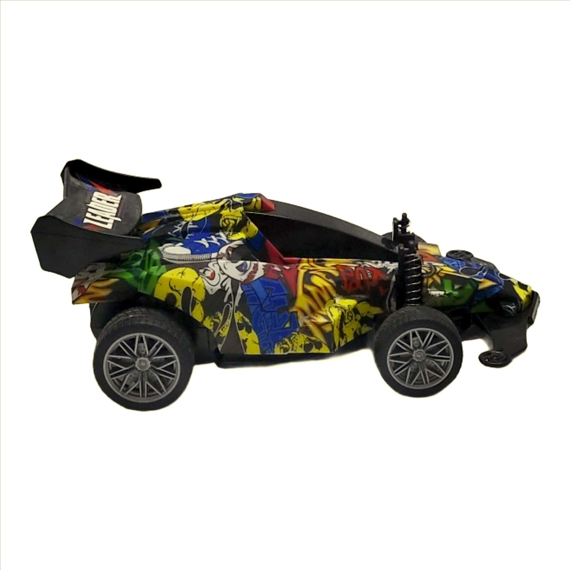 Graffiti F1 RC – High-Speed Formula 1 Remote Control Car with LED Lights, 2.4GHz Controller & Rechargeable Battery - Image 3