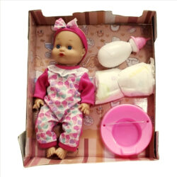 Musical Baby Doll Kit – Talking & Singing Doll Toy with Accessories | Interactive Sound Doll for Kids