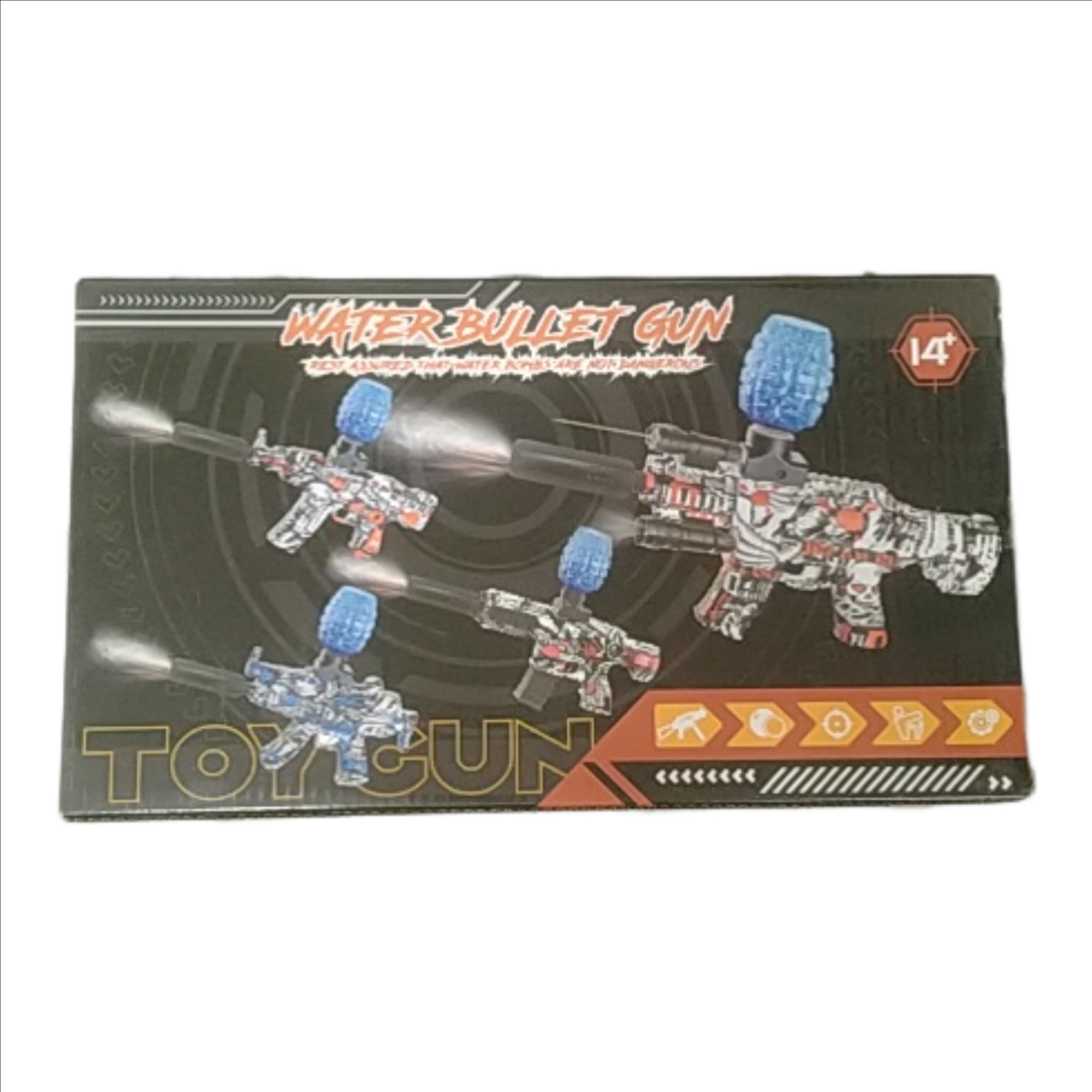 Water Bullet Gun with Light & Smoke Effect – Electric Gel Ball Blaster Toy | Rechargeable Soft Bullet Gun for Kids Outdoor Play - Image 4